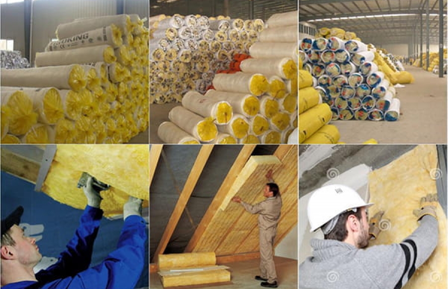 Bông thủy tinh là gì? Vai trò trong cửa thép chống cháy