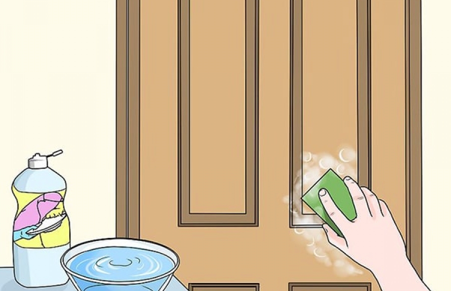Mẹo vệ sinh cửa nhà đúng cách, sạch, đẹp.